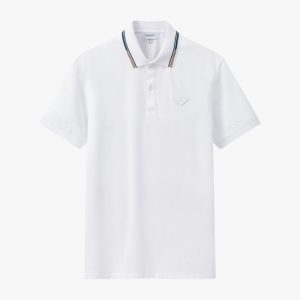 Áo Polo Trắng Cao Cấp, Chống Nhăn, Bền Màu 9APCB572TRK